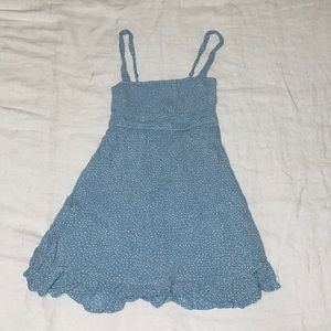 Abercrombie Smocked Squareneck Mini Dress